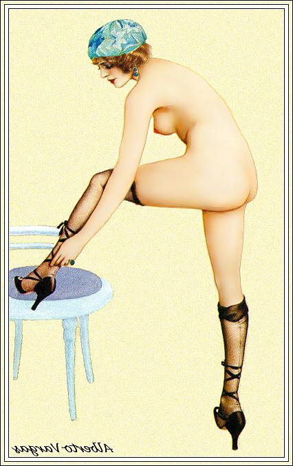 25P Pin-up Art 1 - Alberto Vargas