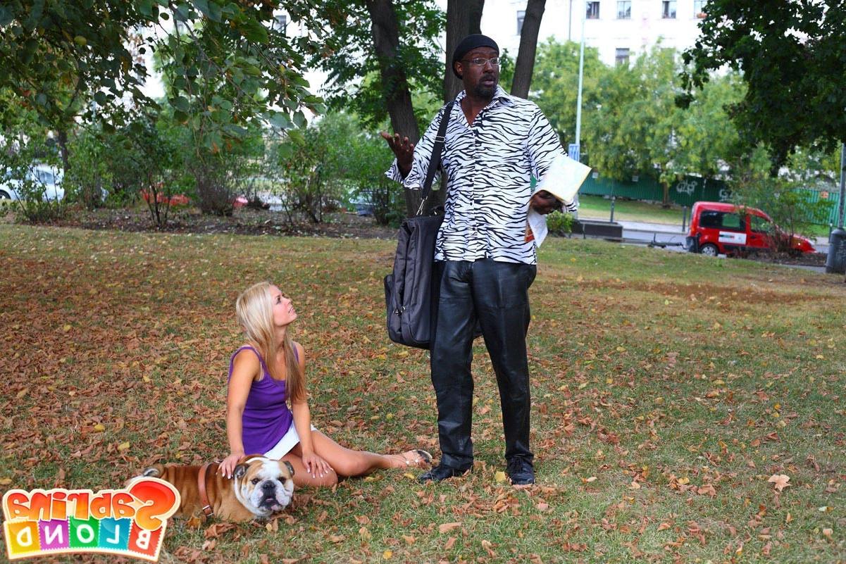16P Small titty teen fucked by big black cock