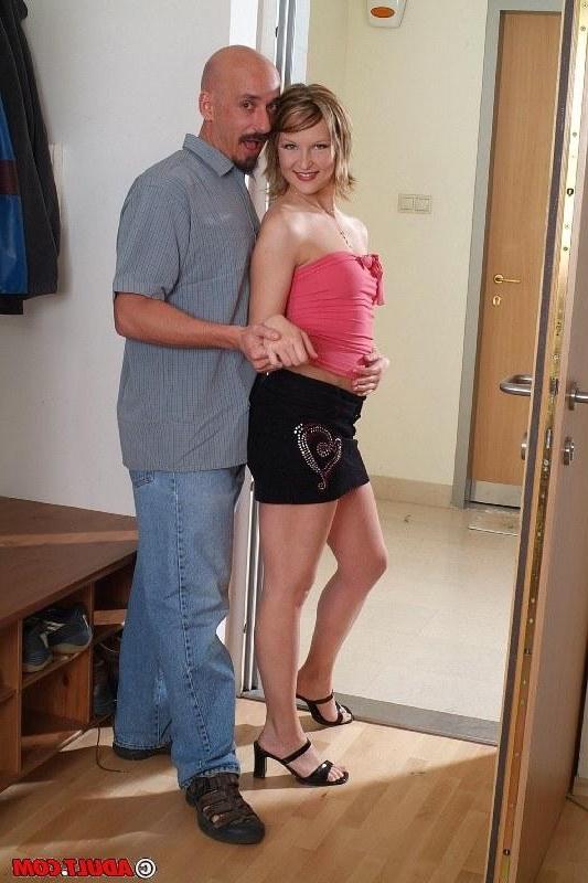 15P Blonde chick acting as a bride and getting banged