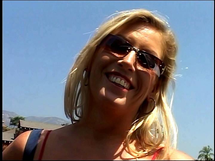 16P Horny blonde milf sucks and rides a big black cock