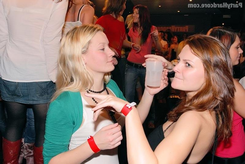 15P Horny amateur chicks fucking at hardcore nasty party sex