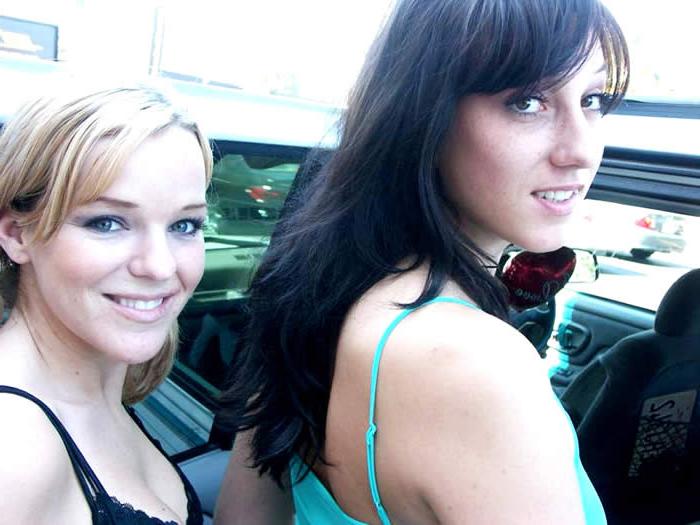 15P Brunette cutie having lesbian sex on a sofa