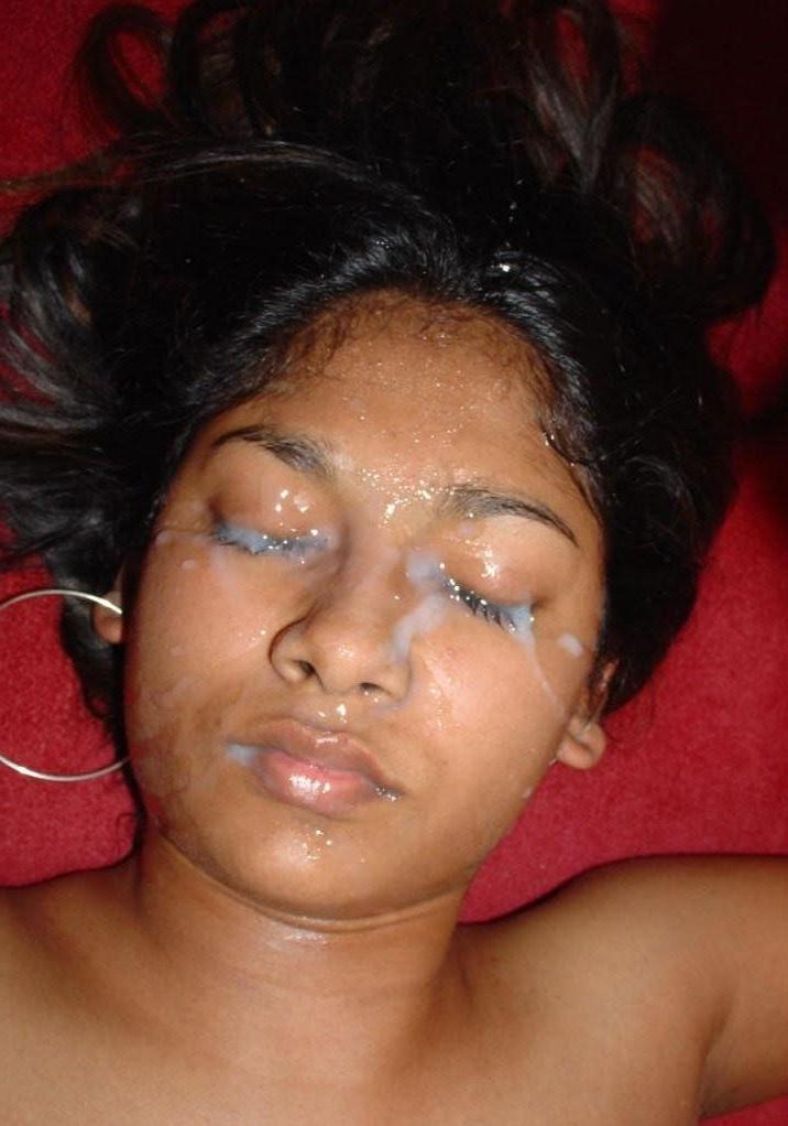 16P Teen gfs get blasted with cum and jizz facials
