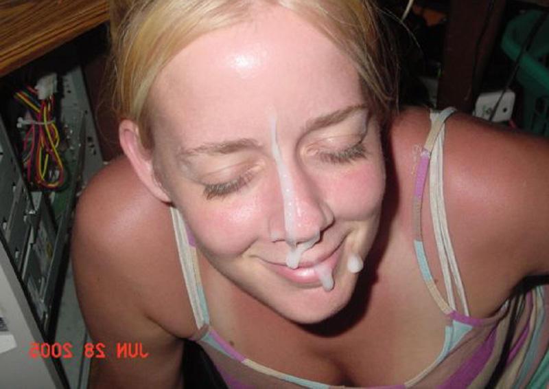 16P Teen gfs get blasted with cum and jizz facials