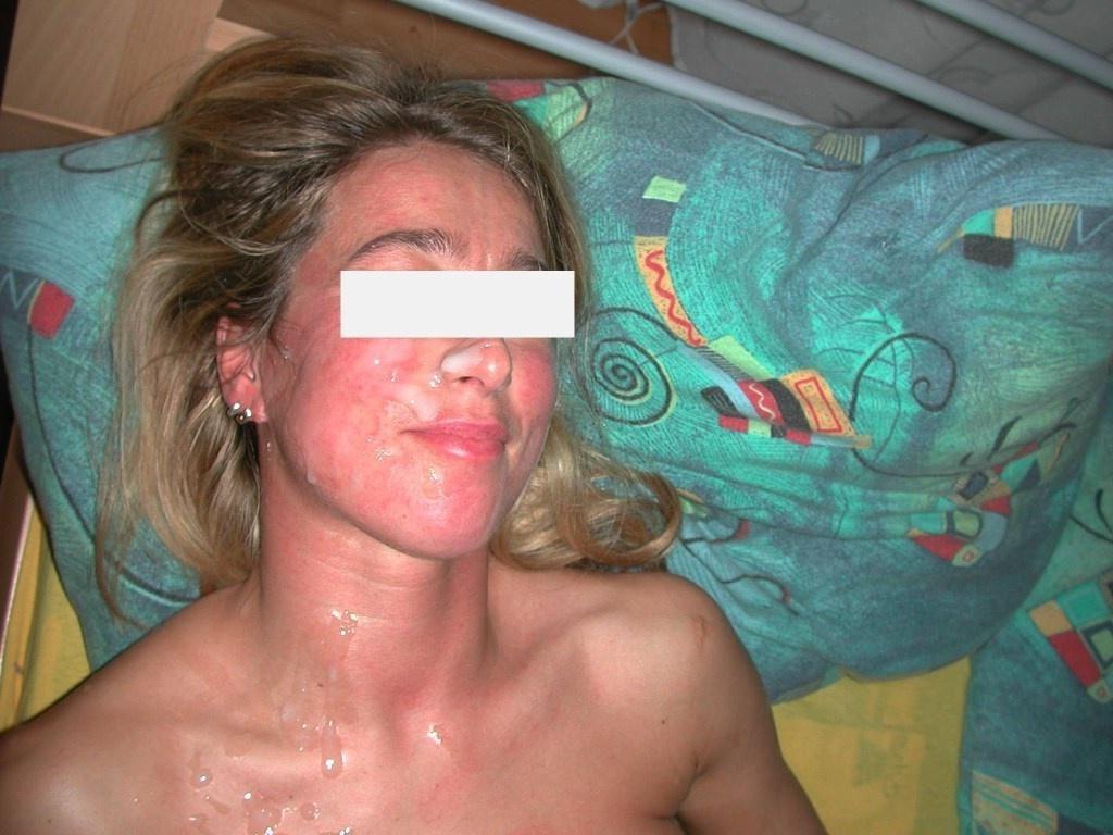 15P Teen gfs get blasted with cum and jizz facials