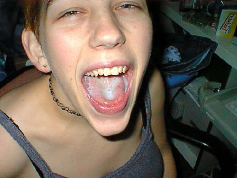 16P Teen gfs get blasted with cum and jizz facials