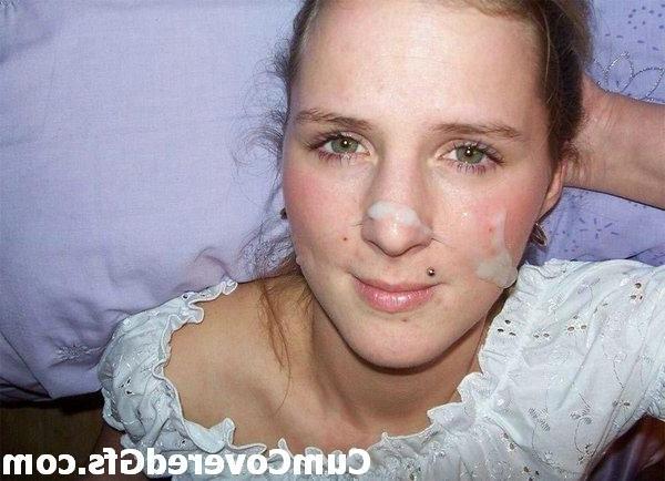 16P Teen gfs get blasted with cum and jizz facials