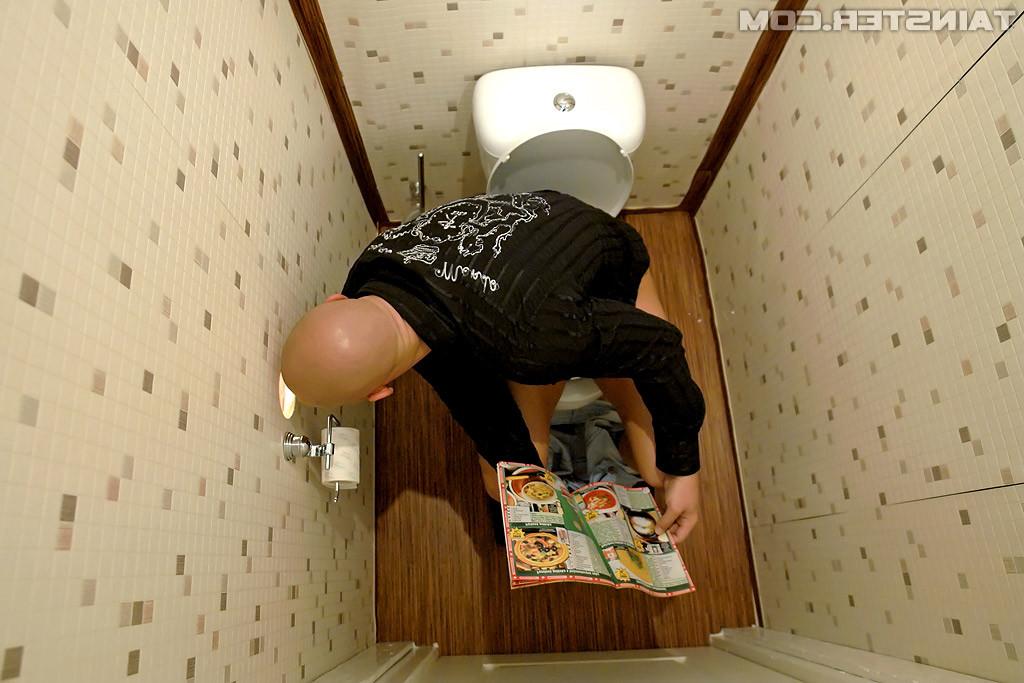 15P A cute clothed willing sweetie fucked in a public toilet