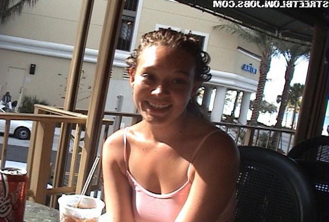 15P Amateur babe gets fucked hard by dude with spy glasses on