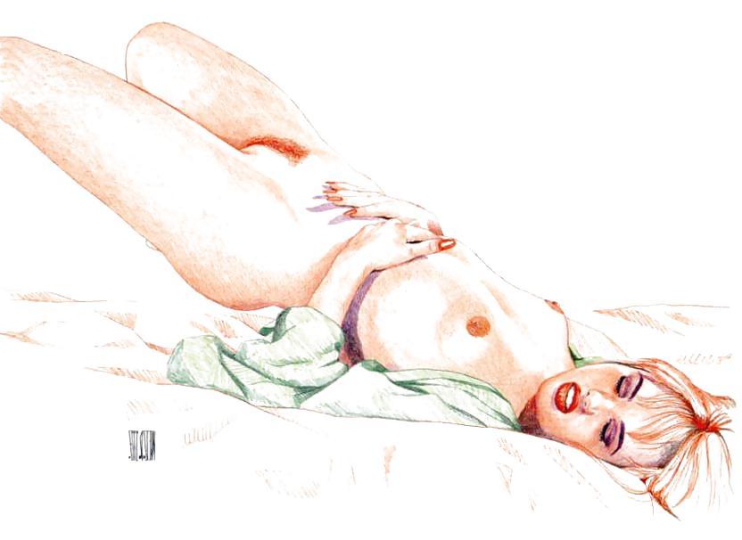 25P Drawn Ero and Porn Art 29 - Dominique Wetz