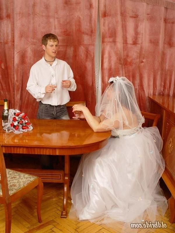 12P Mature matron marries man half her age
