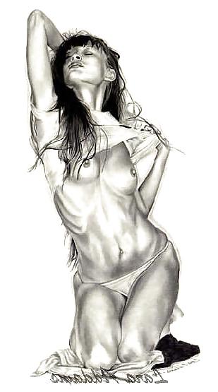 25P Pin-up Art 3 - Lara Addams