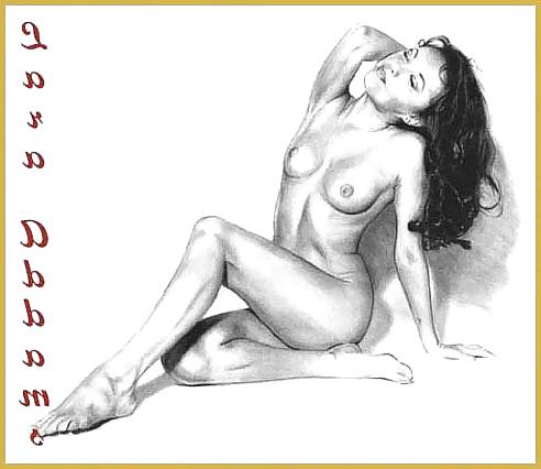 25P Pin-up Art 3 - Lara Addams