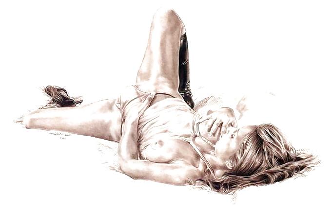 25P Pin-up Art 3 - Lara Addams
