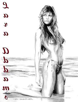 25P Pin-up Art 3 - Lara Addams