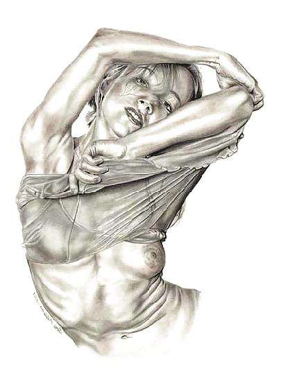 25P Pin-up Art 3 - Lara Addams