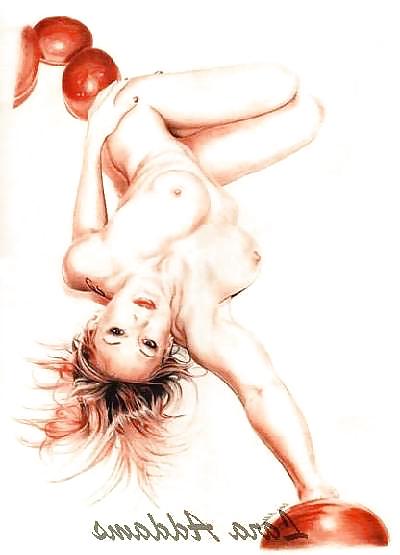 25P Pin-up Art 3 - Lara Addams
