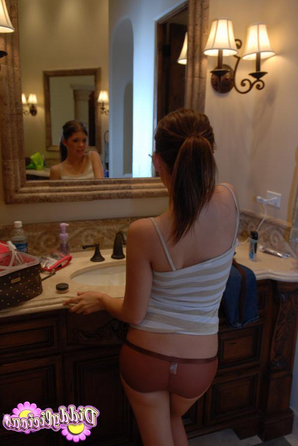 15P Cute teen posing