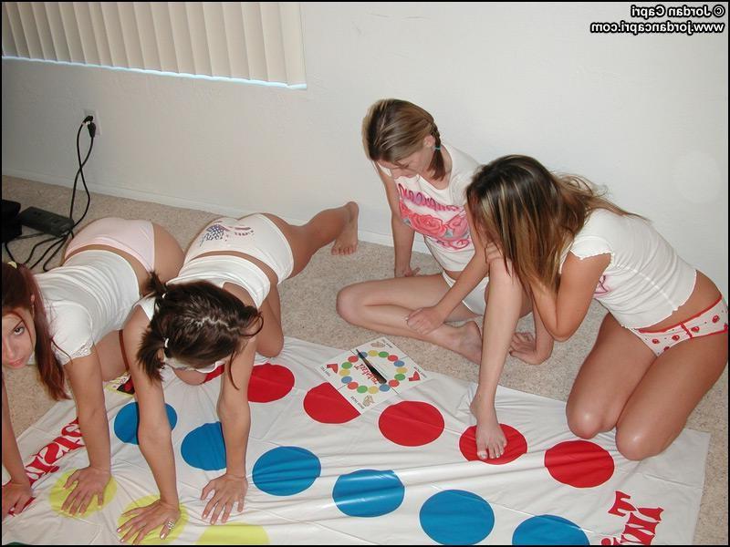 20P Jordan Capri and her girlfriends play naked twister!