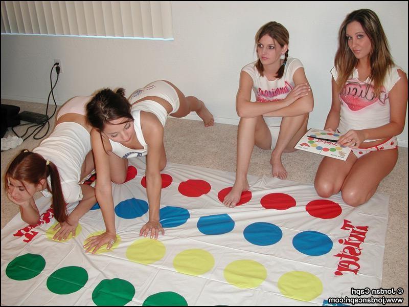20P Jordan Capri and her girlfriends play naked twister!