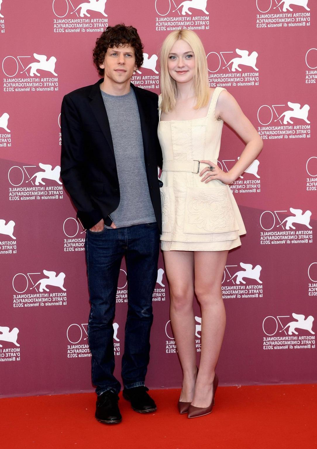 16P Dakota Fanning leggy wearing a mini dress at the 70th Venice Film Festival