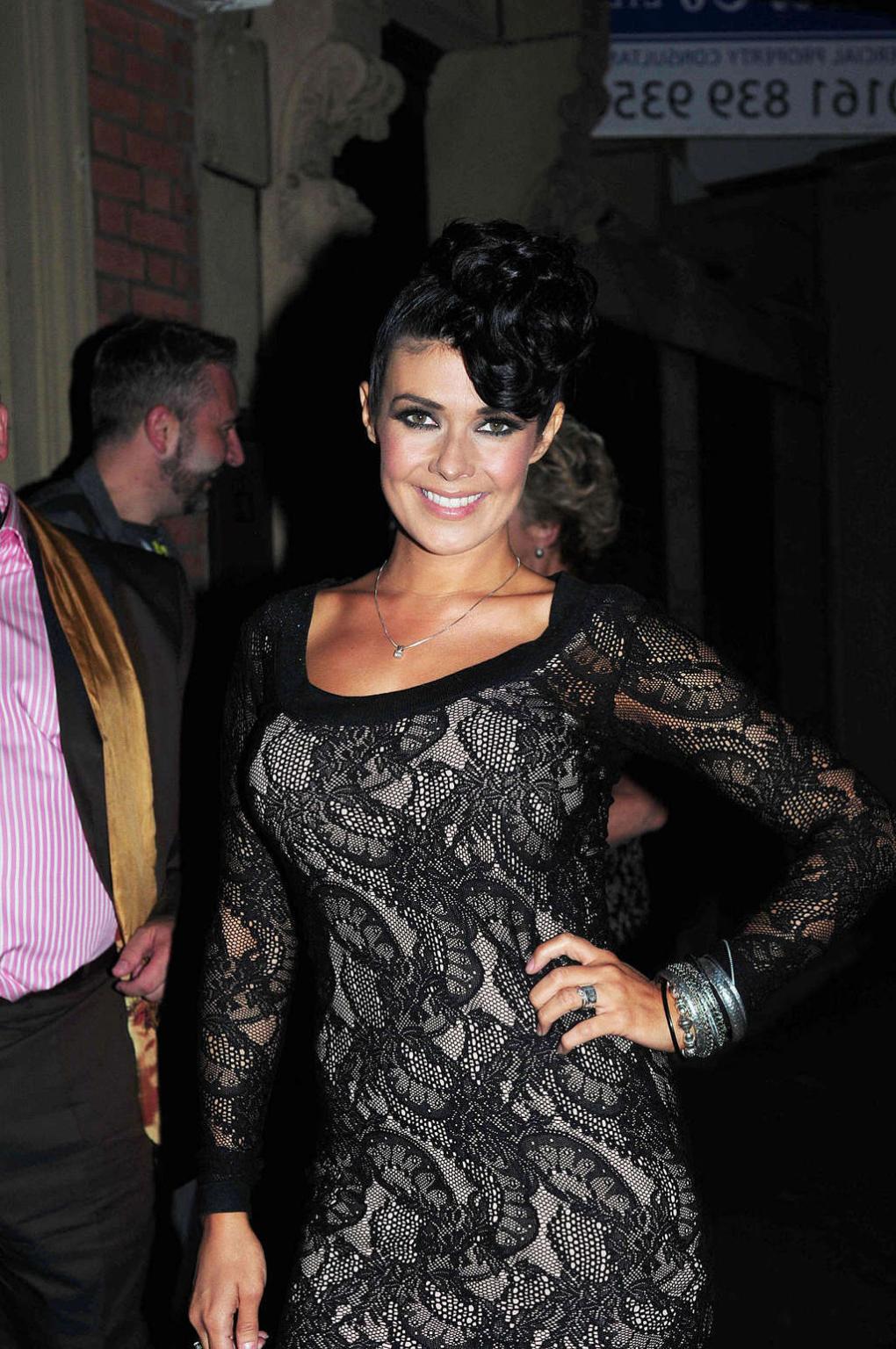 16P Kym Marsh very sexy and hot topless and see thru paparazzi photos