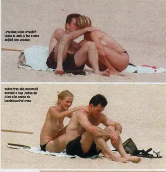 15P slender actress Cameron Diaz topless
