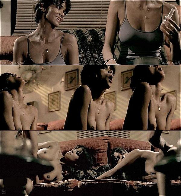 15P sexy nubian actress Halle Berry topless