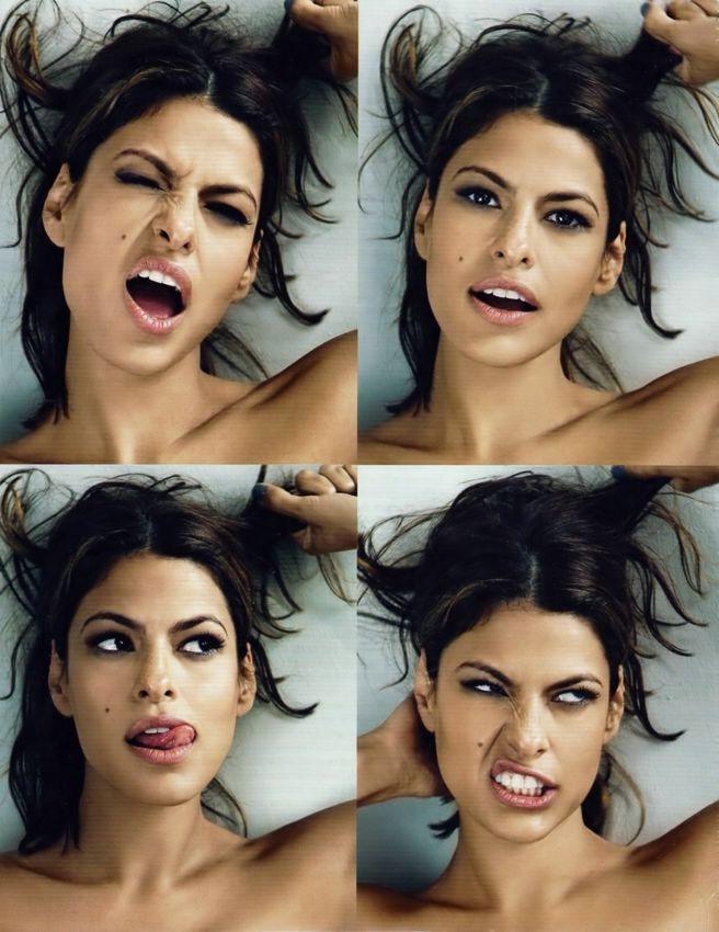 15P Latin beauty Eva Mendes looking stunning in bikini and topless