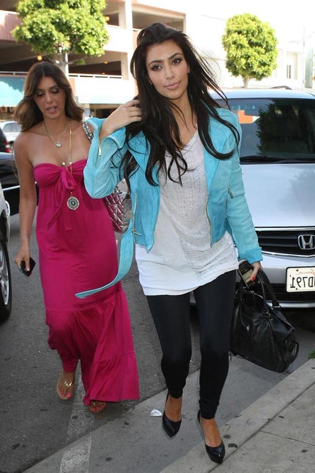 15P Kim Kardashian topless and modeling lingerie