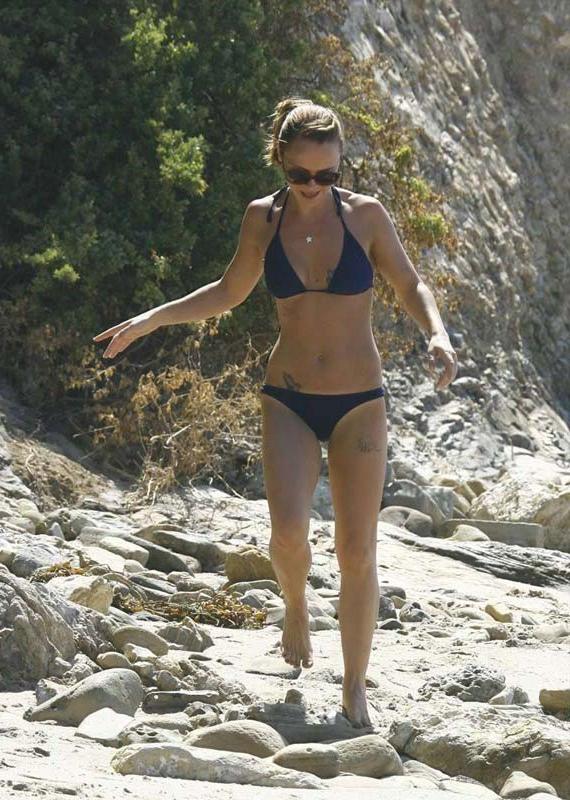 15P Christina Ricci tattoo on her nasty nude tit