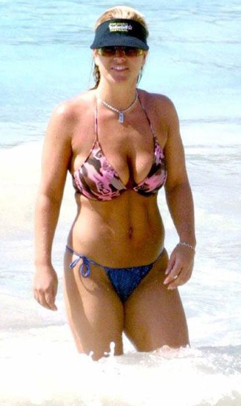 15P Anastacia nasty ass in bikini and tight thongs