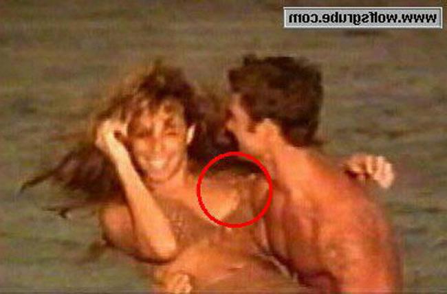 16P Mariah Carey opps shots of her nasty big boobs
