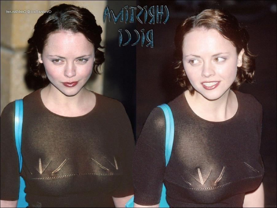 16P Sexy Christina Ricci Topless