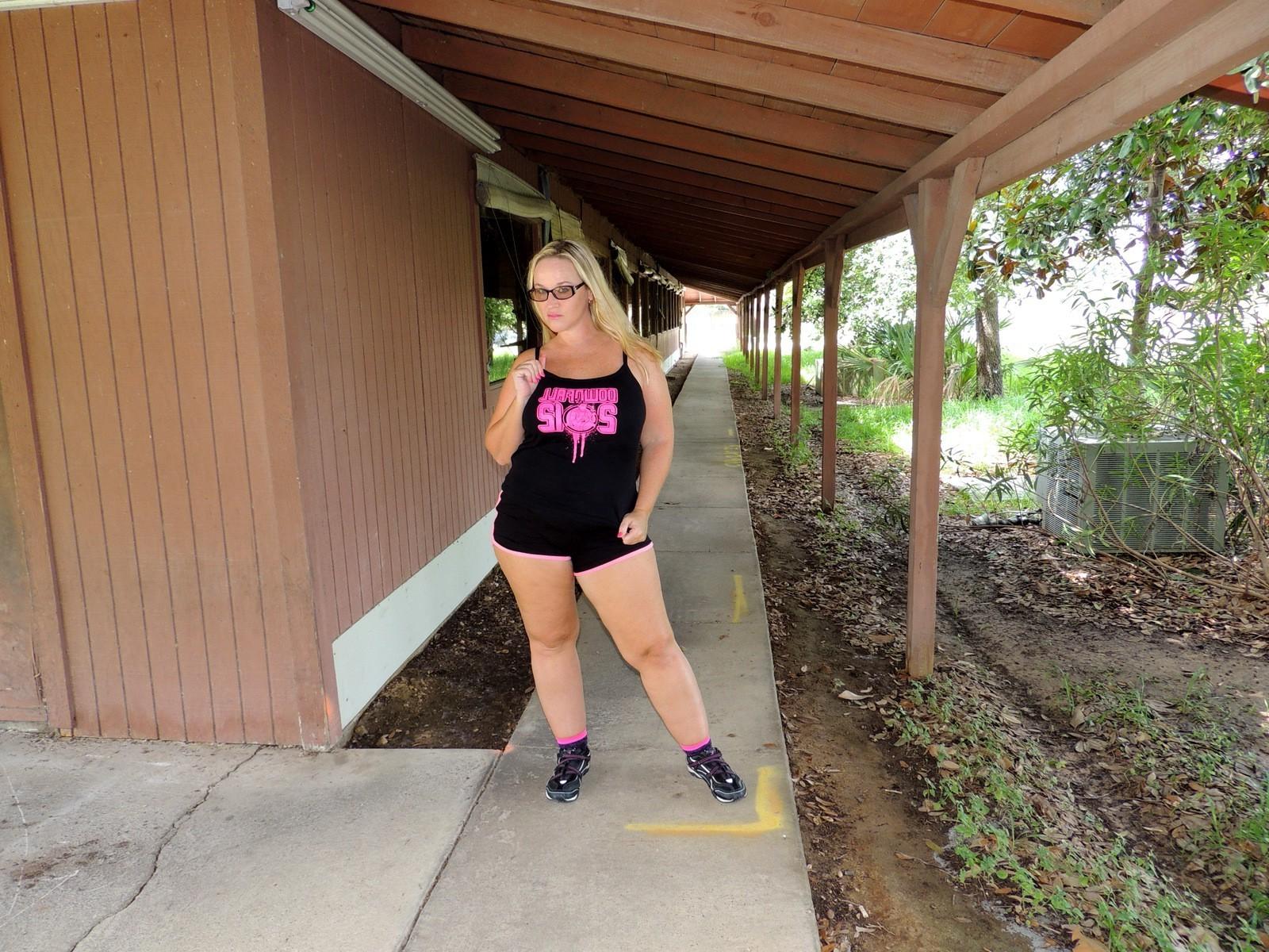 16P Chubby MILF in Public