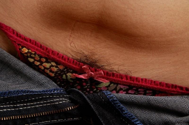 15P Ashley Brewington shows off her chubby goods