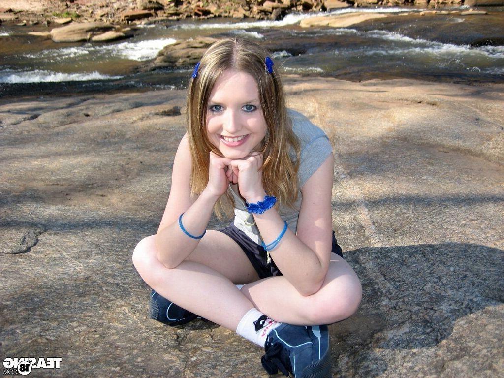 12P Cute next door petite teen girl