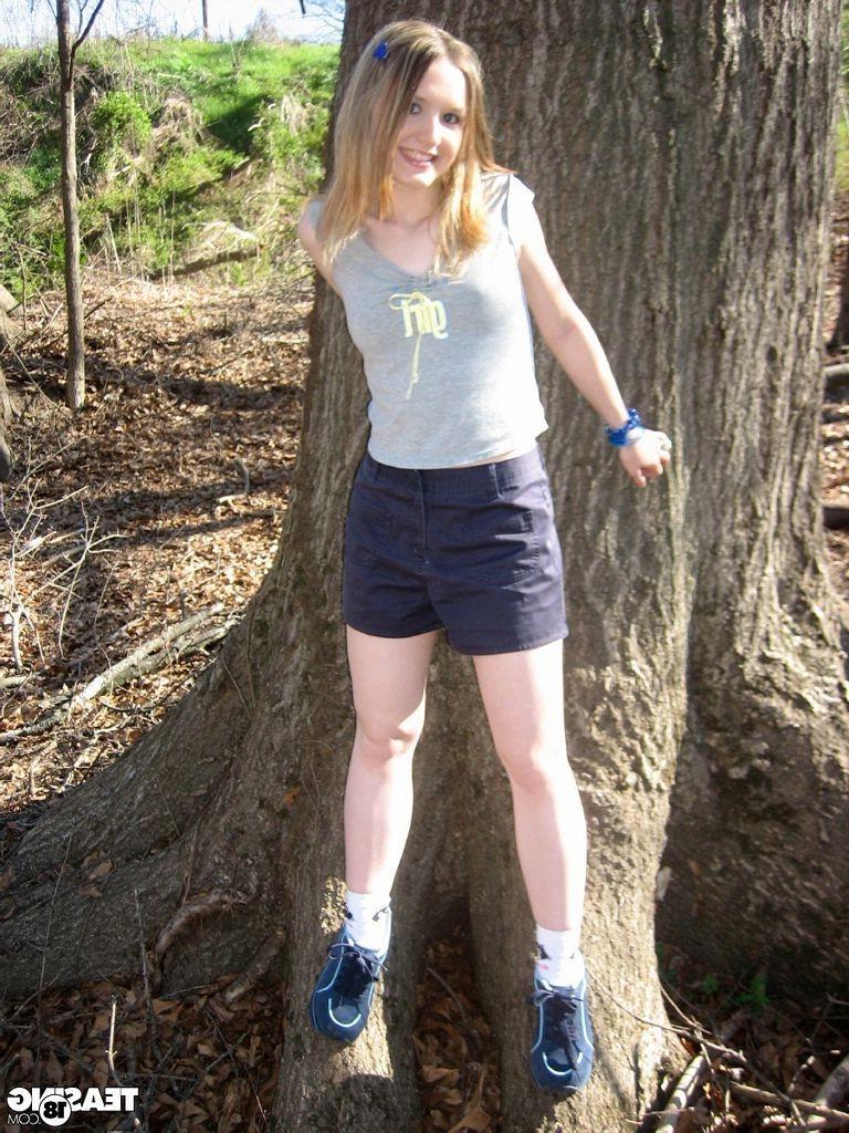 12P Cute next door petite teen girl