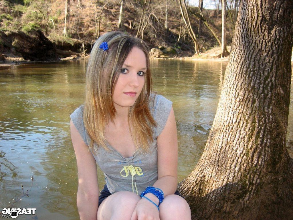 12P Cute next door petite teen girl