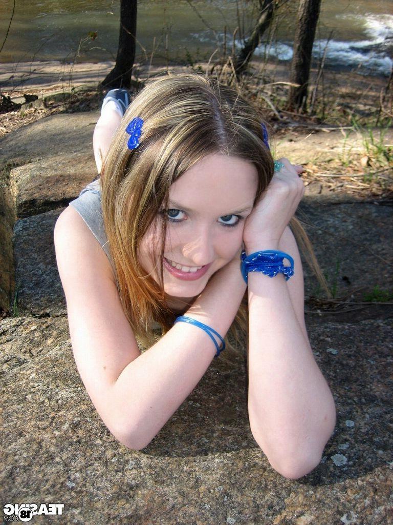 12P Cute next door petite teen girl