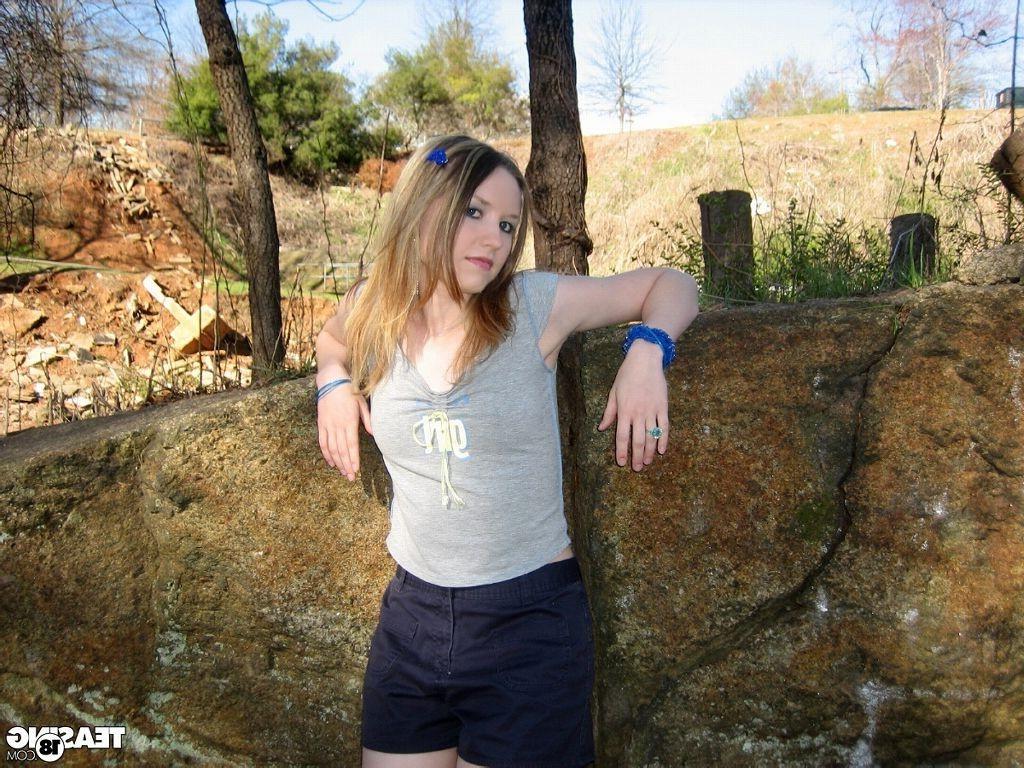 12P Cute next door petite teen girl