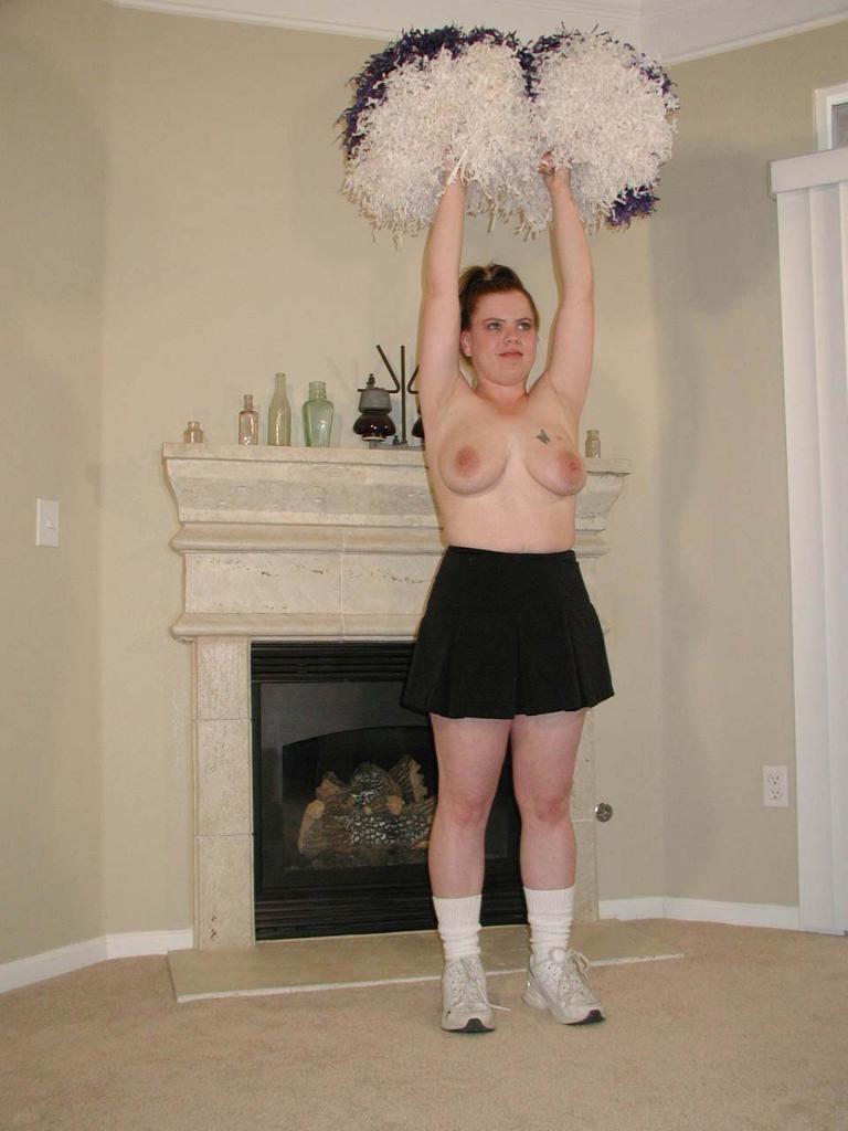 18P Chubby teen in uniform getting her pussy stuffed by dildo