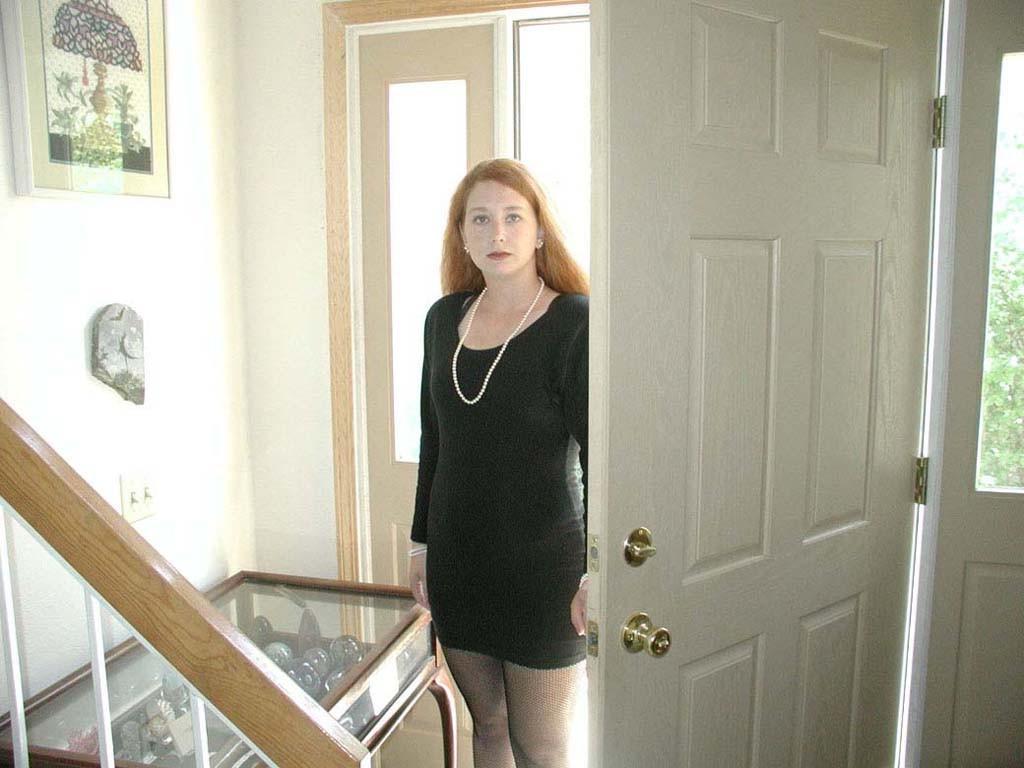 20P Chubby milf strip teasing a dress