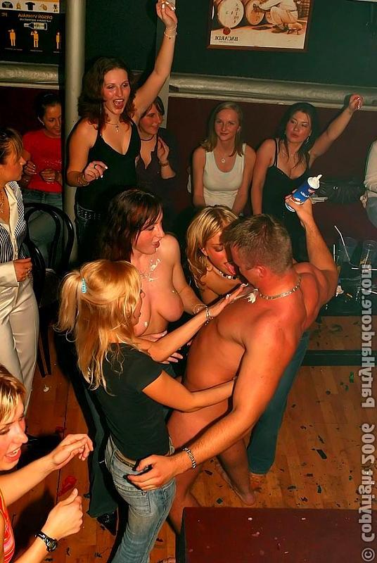 20P Chubby partybabe takes strippers dick deepthroat