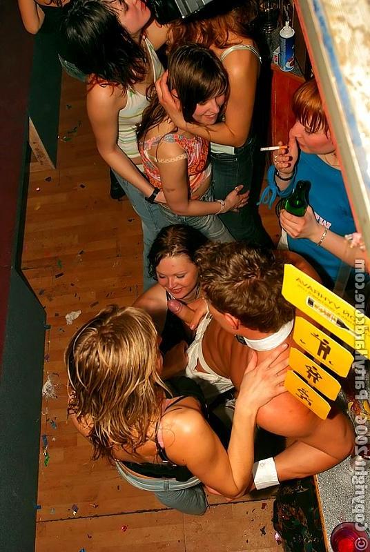 20P Chubby partybabe takes strippers dick deepthroat
