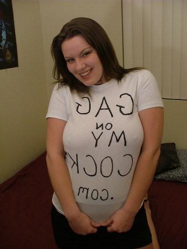 18P Chunky slut gets her face fucked