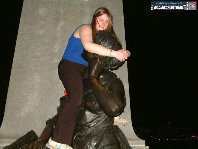 13P Fat teen slut sucking cock in the park at night