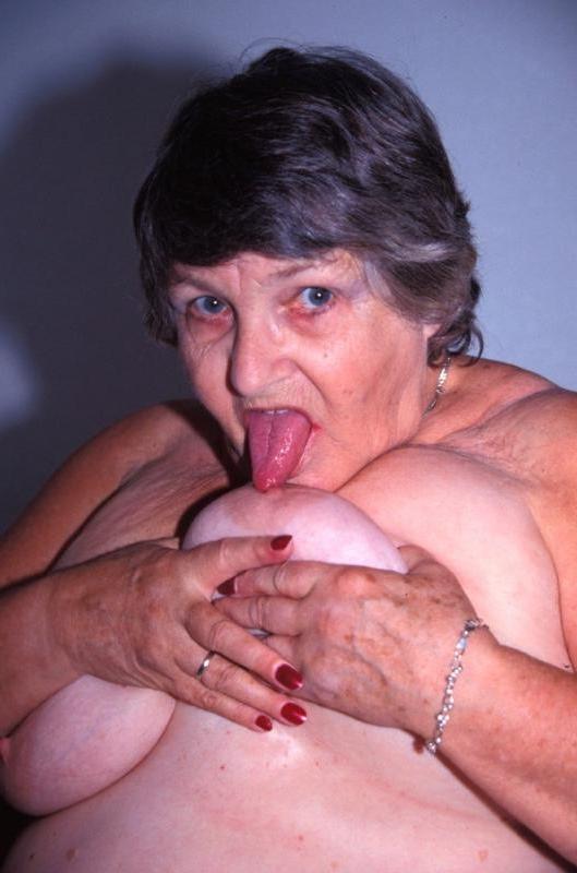 20P Tit licking horny bbw granny
