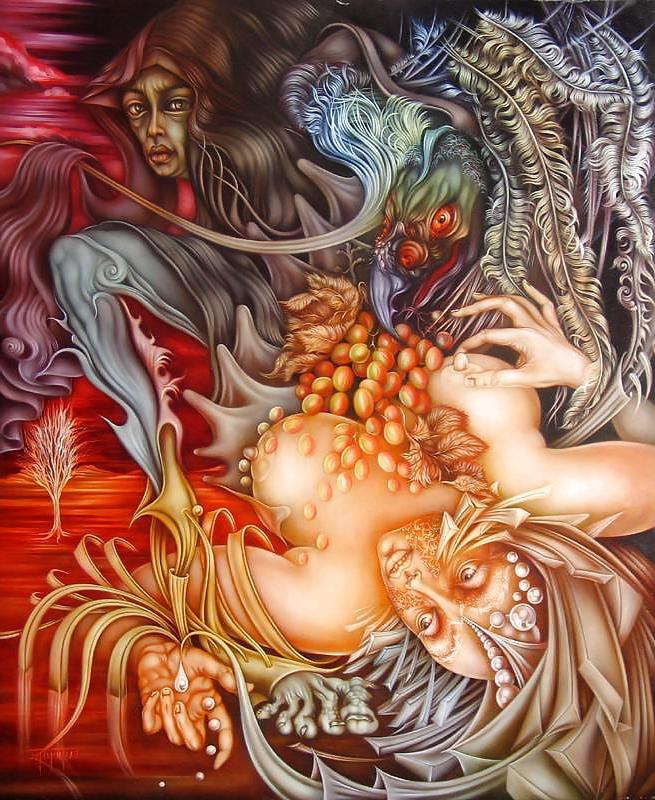 25P Painted Ero and Porn Art 12 - Eli Tiunine