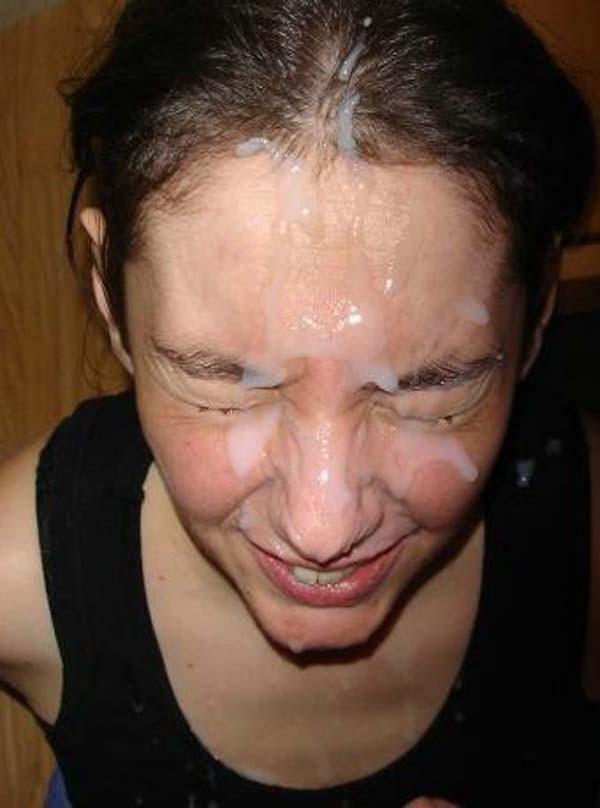 15P Jizz covered teen faces